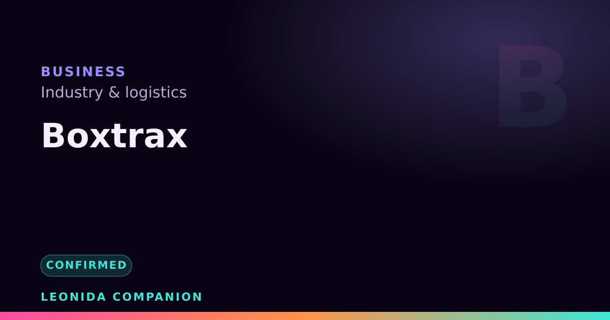Boxtrax — GTA 6 business