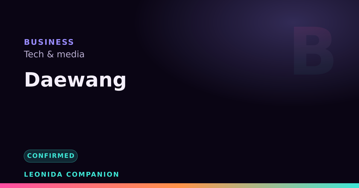 Daewang — GTA 6 business