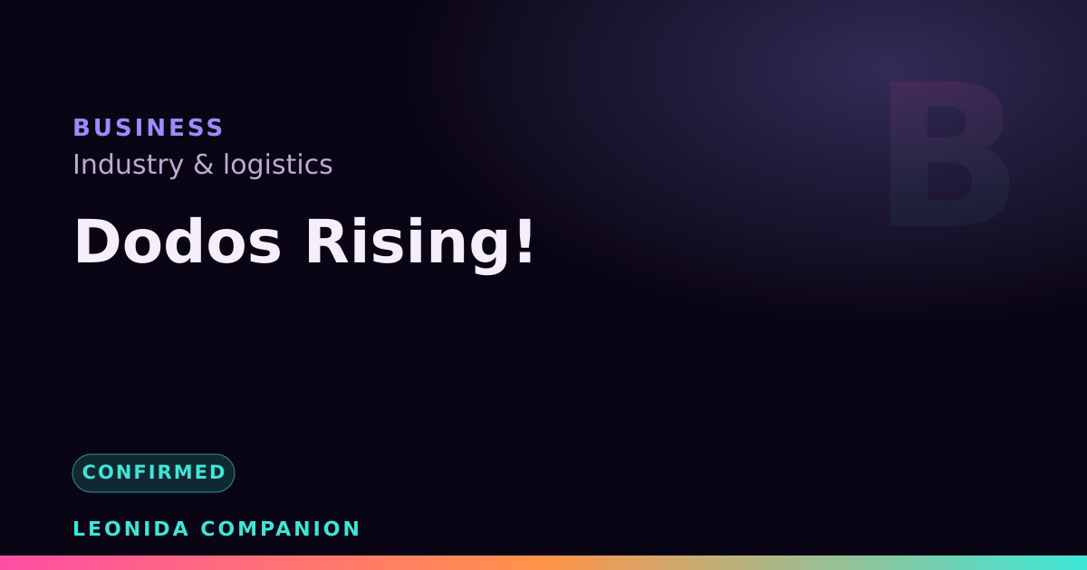 Dodos Rising! — GTA 6 business