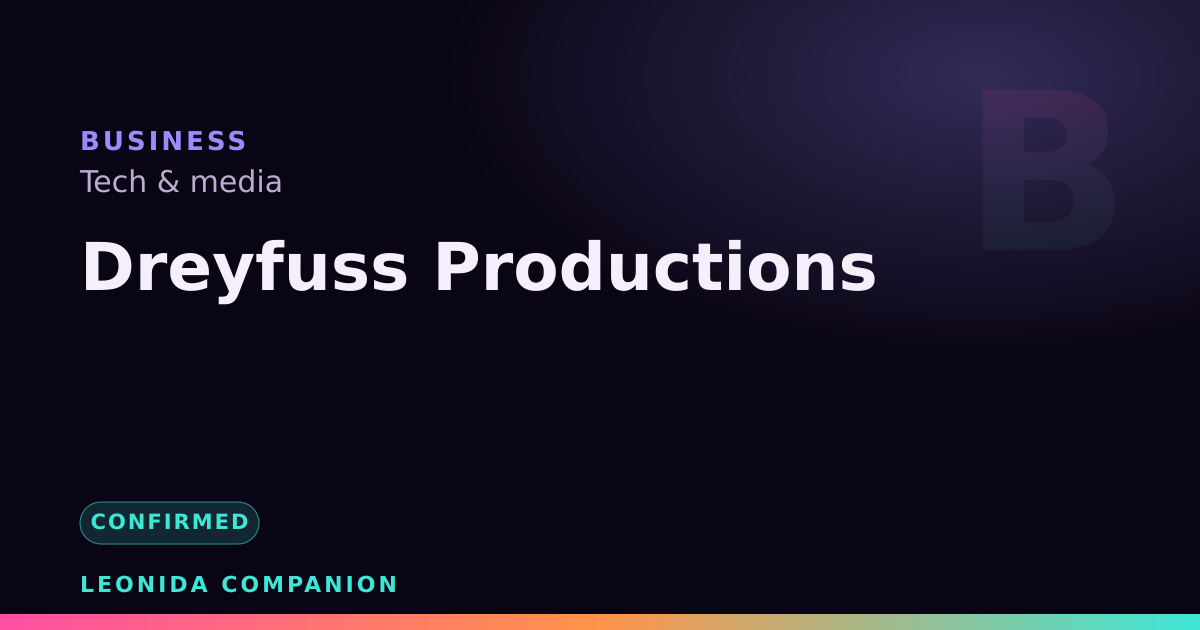 Dreyfuss Productions — GTA 6 business