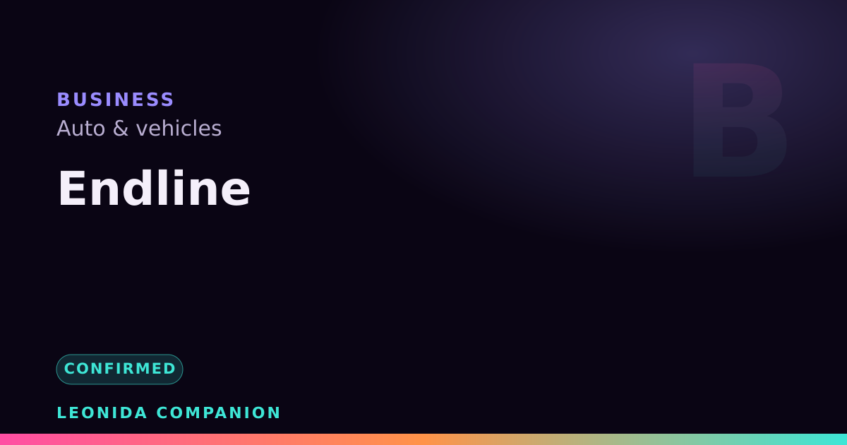 Endline — GTA 6 business