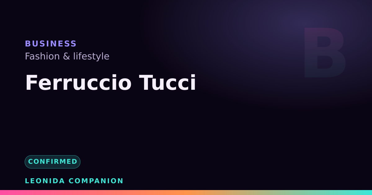 Ferruccio Tucci — GTA 6 business