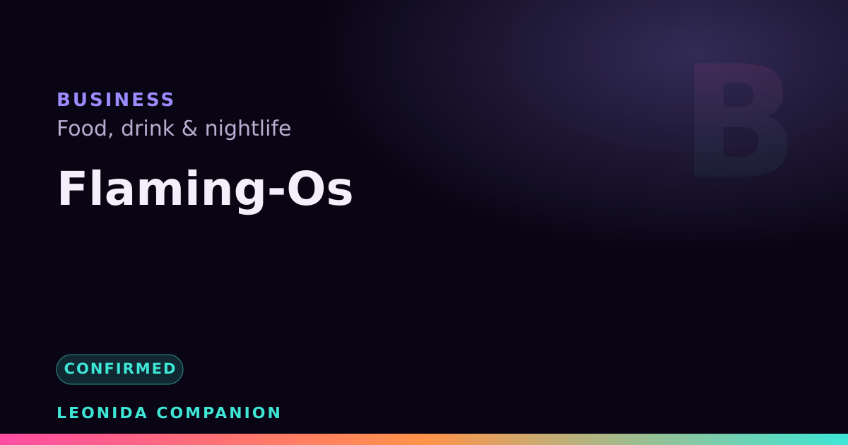 Flaming-Os — GTA 6 business