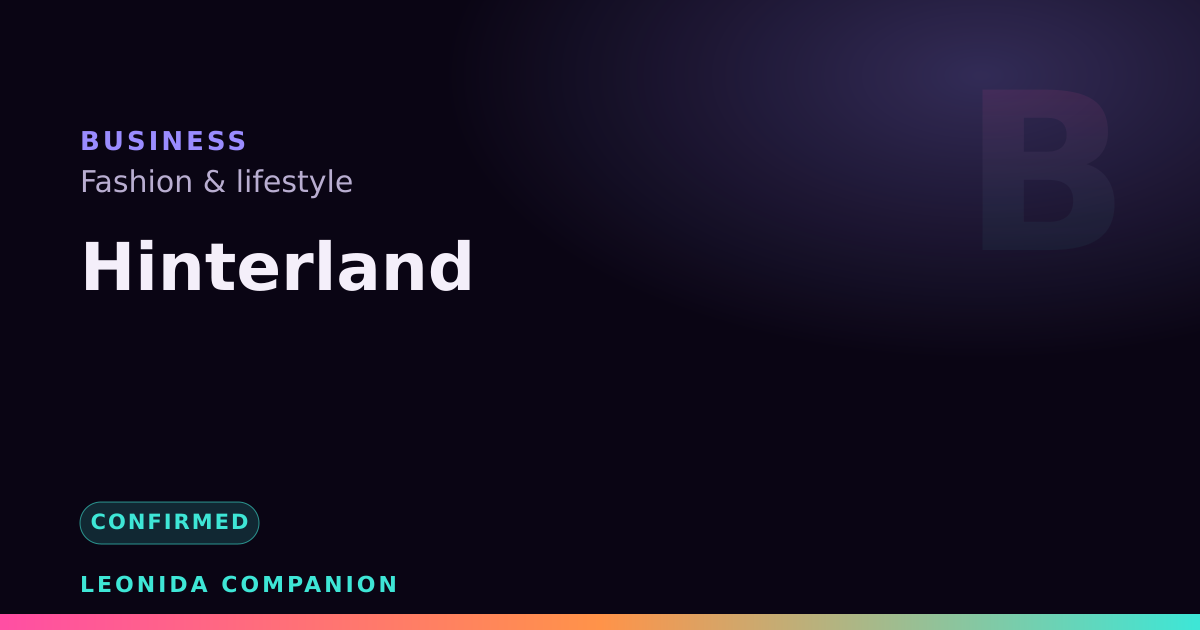 Hinterland — GTA 6 business
