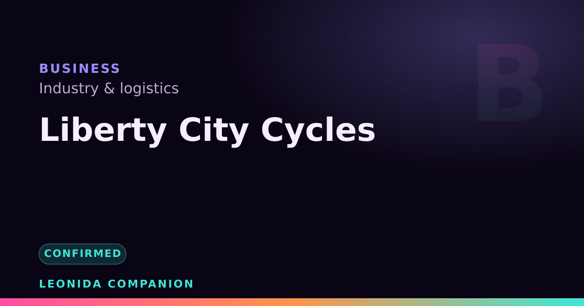 Liberty City Cycles — GTA 6 business