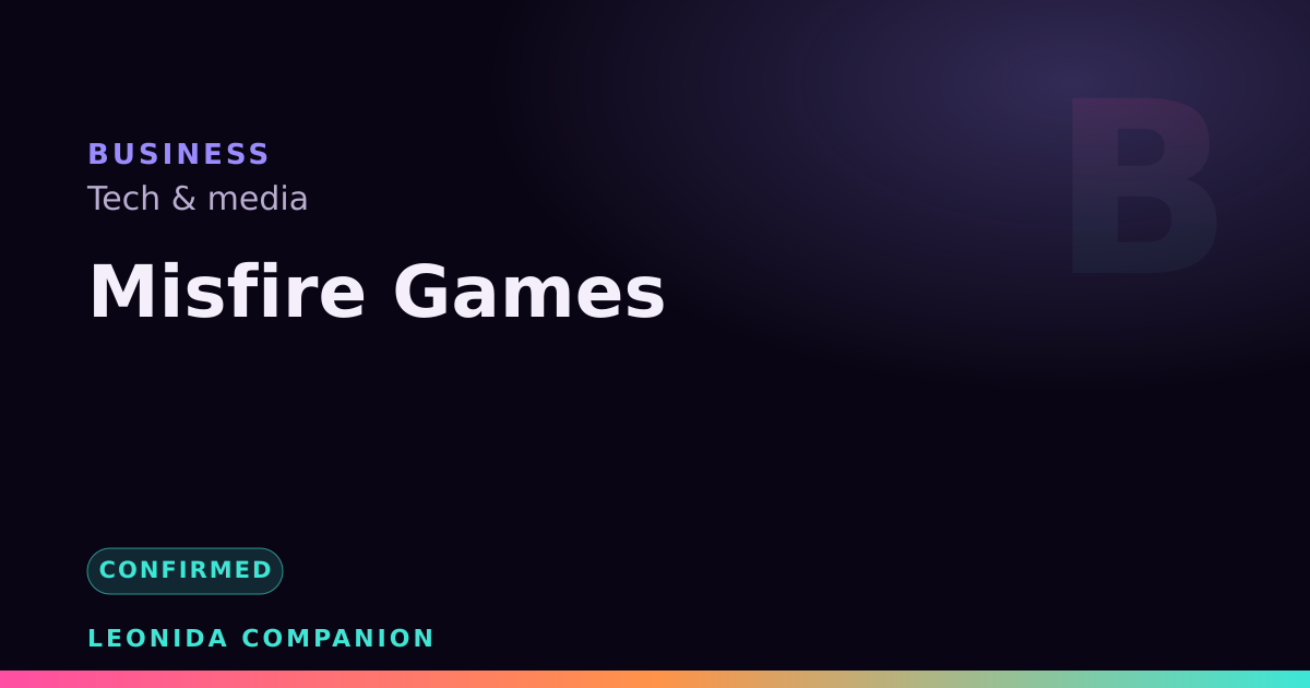 Misfire Games — GTA 6 business