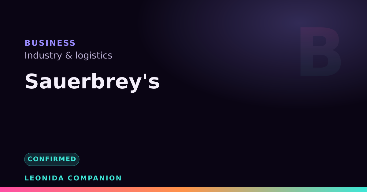 Sauerbrey's — GTA 6 business