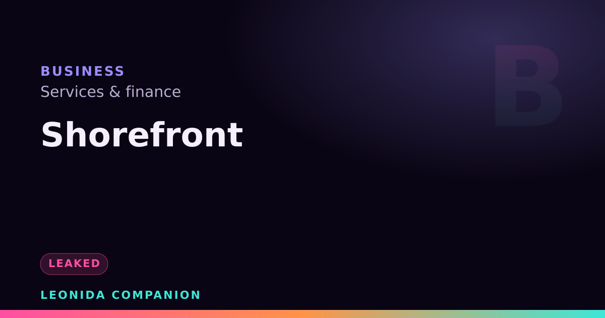 Shorefront — GTA 6 business