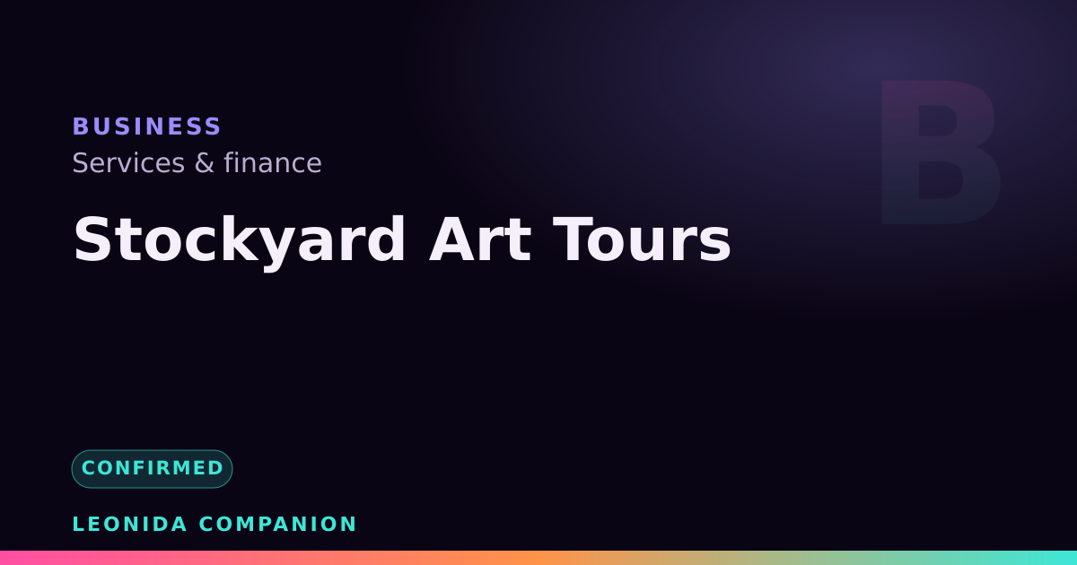 Stockyard Art Tours — GTA 6 business