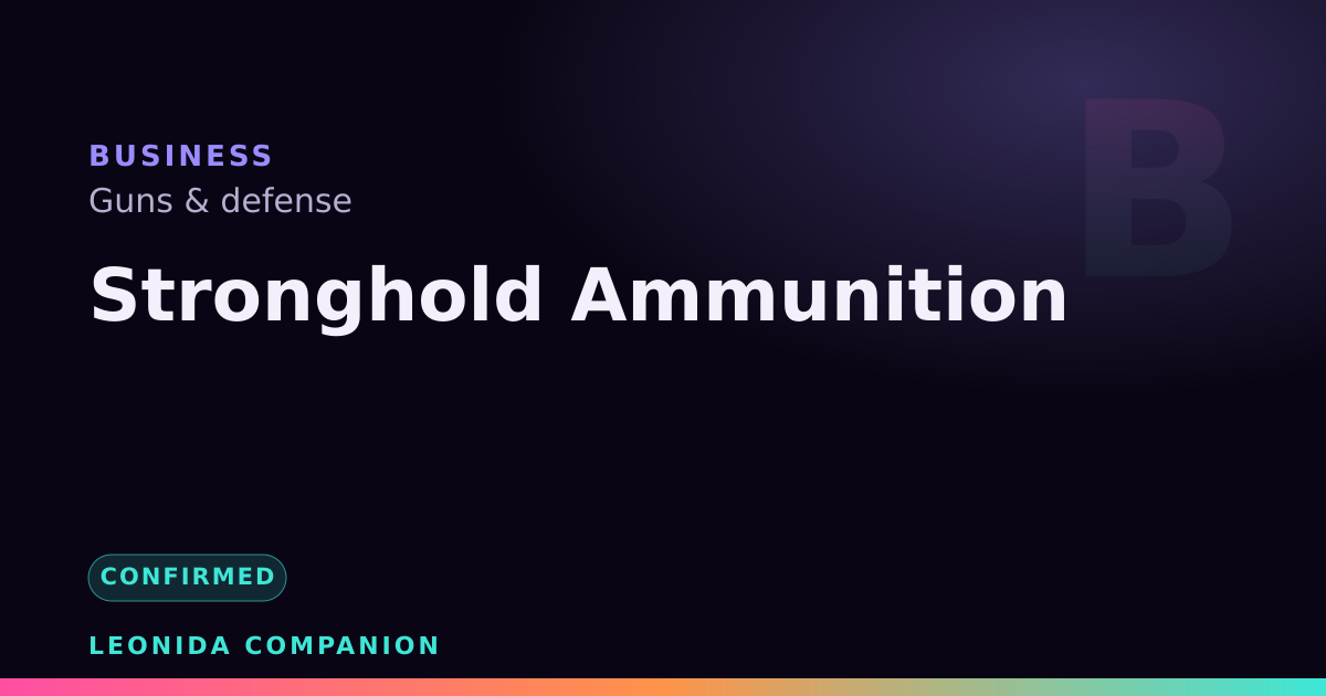 Stronghold Ammunition — GTA 6 business