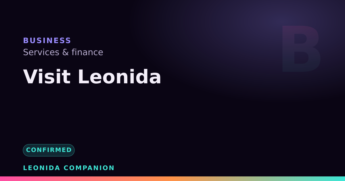 Visit Leonida — GTA 6 business