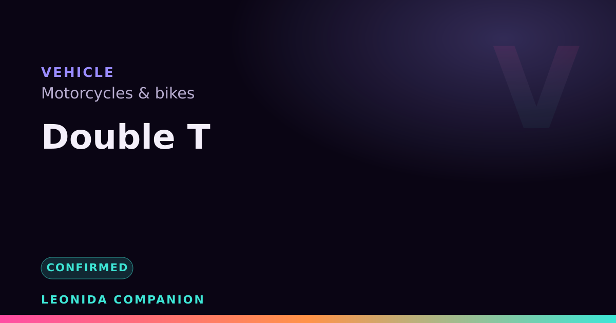 Double T — GTA 6 vehicle
