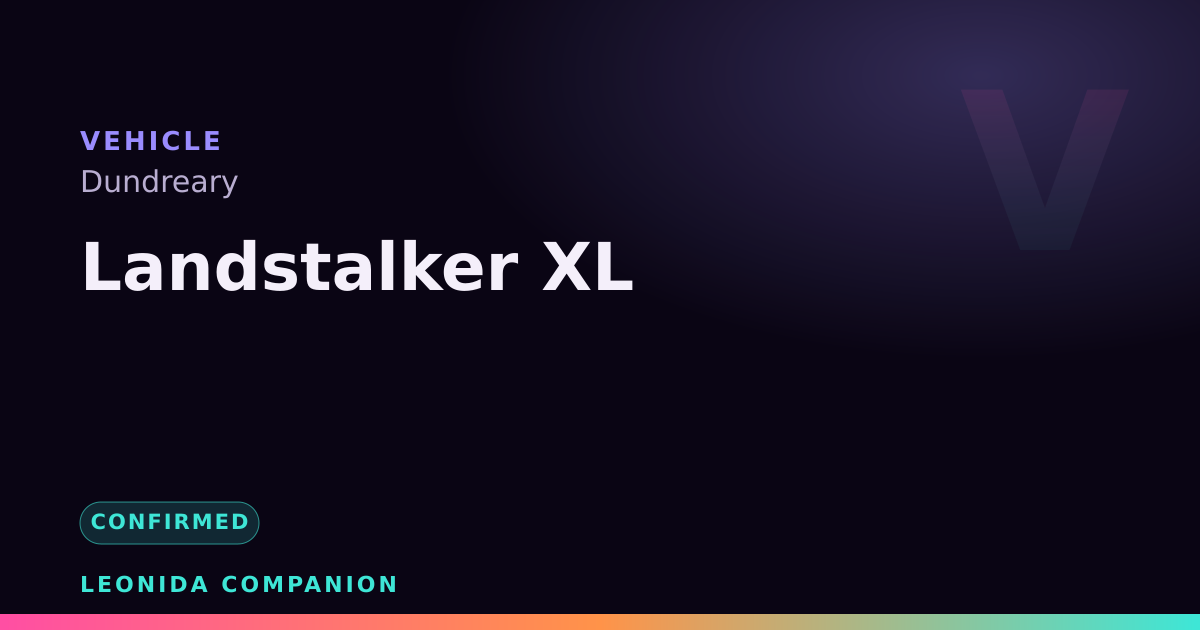 Landstalker XL — GTA 6 vehicle